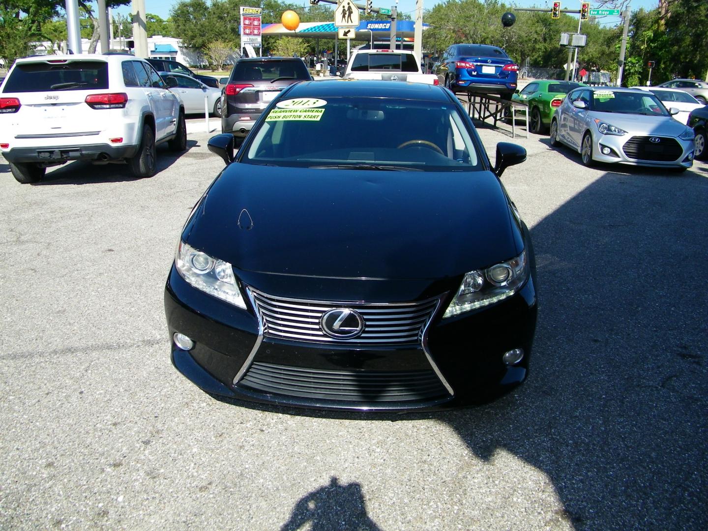 2013 Black /Black Lexus ES 350 Sedan (JTHBK1GG4D2) with an 3.5L V6 DOHC 24V engine, 6-Speed Automatic transmission, located at 4000 Bee Ridge Road, Sarasota, FL, 34233, (941) 926-0300, 27.298664, -82.489151 - Photo#1